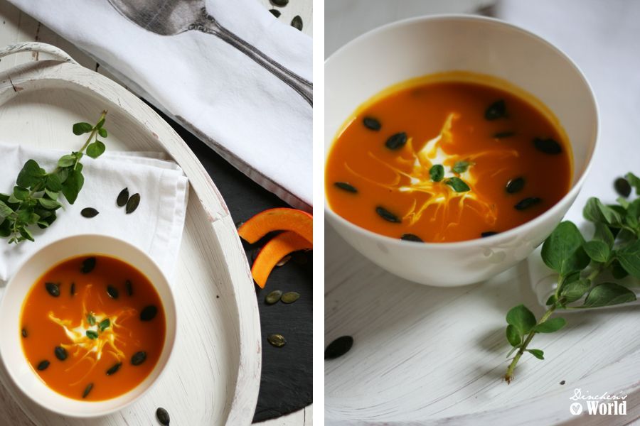 Kürbissuppe mit Süßkartoffel by foodandfeelings.de