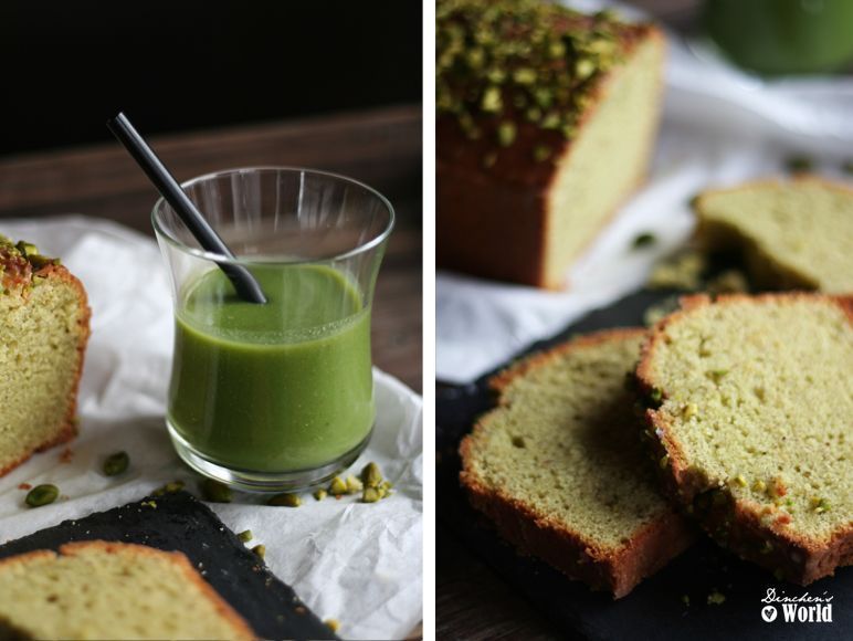 grüner Smoothie und Avocadokuchen by foodandfeelings.de