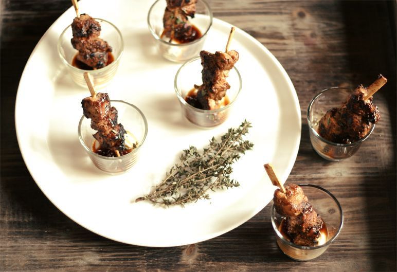 huehnchenspieße mit Dip by foodandfeelings.de