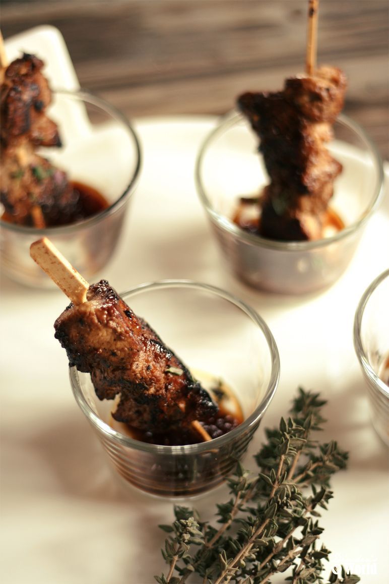 huehnchenspieße mit Dip by foodandfeelings.de