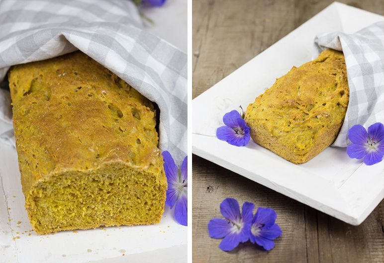 Möhrensaft und Möhren-Walnuss-Brot I foodandfeelings.de