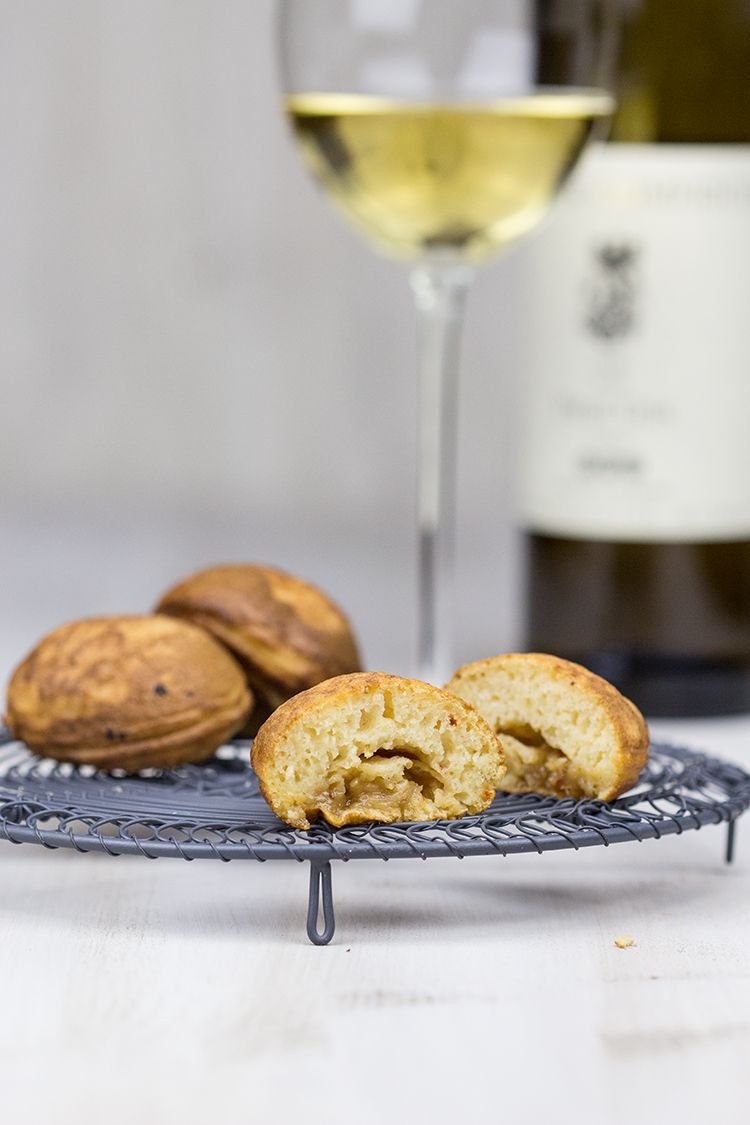 Grill-Rezept für deftige Ebelskiver mit Feigensenf