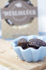 Rezept für Müsli-Riegel mit Bananen, Datteln und Mandelmus